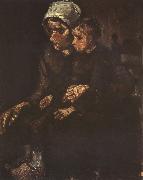 Vincent Van Gogh, Peasant Woman with Child on Her Lap(nn04)